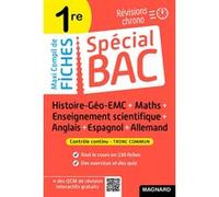 Spécial Bac Maxi Compil de Fiches contrôle continu 1re Bac 2025 Nadine Daboval (Auteur), Hélène Fonty (Auteur), Nicolas Garel (Auteur), Astrid Haeffner (Auteur), Isabelle Eisenstein (Auteur), Marc Rey