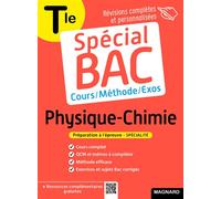 Spécial Bac Physique-Chimie Tle 2025 Cours complet, méthode, exercices et sujets pour réussir l'examen - Christian Mariaud - Magnard - broché - Scolaire / Universitaire