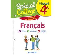 Fiches Français 4e Spécial Collège