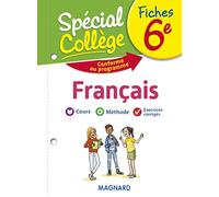 Fiches Français 6e Spécial Collège