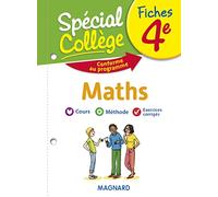 Spécial Collège Fiches Maths 4e