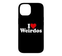 Spécial de Bande dessinée I Love Heart Crazy Coque pour iPhone 14