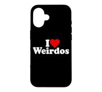 Spécial de Bande dessinée I Love Heart Crazy Coque pour iPhone 16