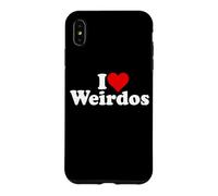 Spécial de Bande dessinée I Love Heart Crazy Coque pour iPhone XS Max