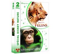 Spécial Disney Nature - Félins + Chimpanzés [Pack]