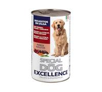 Special Dog Excellence Bocconcini Con Vitello, Fegato e Verdure per Cani Adulti, 1230g Pack 4 Unites