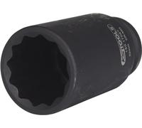 Special drive shaft impact socket, 1/2", 32mm, on hang tag