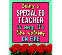 Special Education Teacher Word Search: A Funny Appreciation Present For SPED & Autism Professional Women