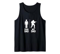 Special Forces Your My Cool Dad vs Yours Funny Humour Débardeur