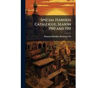 Special Harness Catalogue, Season 1910 and 1911