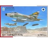 Special Hobby 100-SH72345 - 1:72 SMB-2 Super Mystère' Sa ’ Ar - Israélien Storm