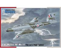 Special Hobby 100-SH72364 - 1:72 A.W.Meteor Nf Mk.14 Le Dernier Night Fighters