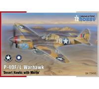 Special Hobby 100-SH72493 - 1/72 - P-40F/L Warhawk ‘Desert Hawks Avec Merlin