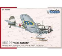Saab B-5 Swedish Dive Bomber - 1:72e -