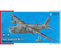 SPECIAL HOBBY 72438 MAQUETTE AVION SHORT SUNDERLAND MK.I/II "THE FLYING PORCUPIN