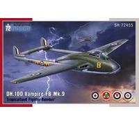 SPECIAL HOBBY 72455 MAQUETTE DH.100 VAMPIRE FB.MK.9 "TROPICALISED FIGHTER-BOMBER