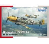 SPECIAL HOBBY 72474 MAQUETTE AVION MESSERSCHMITT BF 109E-1/B "HIT AND RUN RAIDER