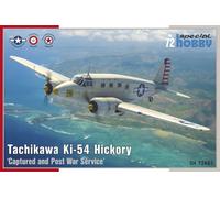 SPECIAL HOBBY 72485 MAQUETTE AVION TACHIKAWA KI-54 HICKORY ‘CAPTURED AND POST WA