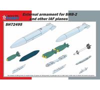 SPECIAL HOBBY 72495 MAQUETTE ACCESSOIRE AVION ARMEMENT POUR SMB 2 AND OTHER IAF