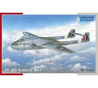 SPECIAL HOBBY 72383 MAQUETTE DH.100 VAMPIRE MK.I "RAF, RAAF AND ARMÉE DE L'AIR"