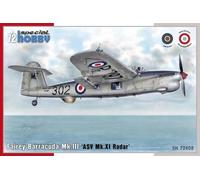 Fairey Barracuda Mk.III ASV Mk.XI Radar Special Hobby SH72408 skala 1/72