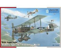 Vickers Vildebeest Mk.iii - 1:72e - Special Hobby