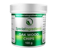 Special Ingredients Copeaux de Fumage en Bois de Chêne, 100 g | Copeaux pour Smoking Gun et Fumage des Aliments, Arôme Fumé Intense, Idéals pour Bœuf, Porc et Gibier