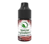 Special Ingredients Gouttes Aromatisées au Chocolat, 30 ml | Arôme de Chocolat, Gouttes Aromatisées Véganes pour Pâtisserie, Aliments et Boissons, Sans Sucre