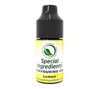 Special Ingredients Huile Aromatisée au Citron, 500 ml | Huile Aromatisée au Citron, Arôme Végan pour Chocolat, Desserts et Sauces, Sans Sucre