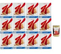 Special K Classic Flocons de grain croustillant avec blé de blé - céréales de petit-déjeuner riches en fibres - plaisir naturel, 12x 300g + Italian Gourmet polpa 400g