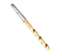 spécial lucarne A53029.5 Fuseau Tige forets, Étain, revêtement en acier haute vitesse, 29,5 mm Diamètre de la tête, 175 mm Longueur de flûte, 296 mm Longueur complète