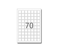 Herma Special A4 24x24mm Etiquette de signalisation adhésion forte - Blanc (Lot de 1750)