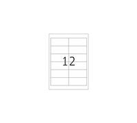 Herma Étiquettes 4692 97×42,3 mm polyester blanc 300 pcs fixation extra-forte imprimante laser