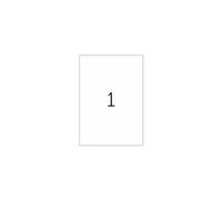 Herma Étiquettes Special Mat 4698 – A4 (210 x 297 mm) Blanc auto-adhésif permanent, 25 pcs
