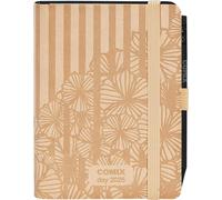 Special Mignon Agenda 2025, 12 Mois, Journalier, Avec Boucle Élastique Porte-Crayon Ou Stylo, Fermeture Avec Élastique Et Signet, Crayon Inclus, 9 X 12,5 Cm, Beige