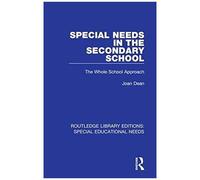 Special Needs In The Secondary School