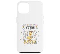 Special Needs Mom Autism Caregivers Cute Mama Duck Coque pour iPhone 13