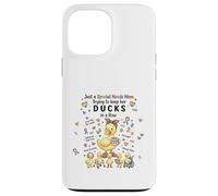 Special Needs Mom Autism Caregivers Cute Mama Duck Coque pour iPhone 13 Pro Max