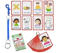 Special Needs My Communication Cards 27 Cartes PECS pour SEN, Special Ed, Speech Delay Non Verbal Enfants et Adultes atteints d'autisme pour Aide visuelle ou Cartes de Queue