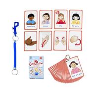 Special Needs My Communication Lot de 27 Cartes BSL pour retardateur de Discussion Non Verbal ou sourde pour Enfants et Adultes 27 Cartes d'aide visuelle, édition spéciale, ressource SEN