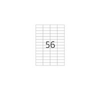 Herma Étiquettes auto-adhésives amovibles 5080 – mat blanc 52,5×21,2 mm 1400 étiquettes