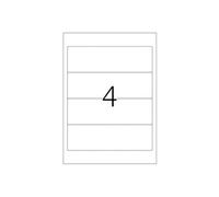 Herma Étiquettes Special - Papier mat auto-adhésif permanent blanc 192 x 59 mm 400 étiquettes