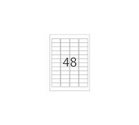 Special - Papier - mat - auto-adhésif permanent - jaune - 45.7 x 21.2 mm 960 étiquette(s) (20 feuille(s) x 48 étiquettes