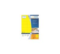 Herma Étiquettes 4406 70 x 37 A4 2400 pièces Jaune
