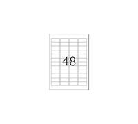 Herma 4367 Étiquettes 45,7 x 21,2 A4 960 pièces Rouge