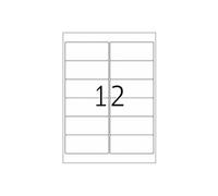 Herma Étiquettes Special – papier mat auto-adhésif repositionnable blanc 99,1×42,3 mm 1200 pièces