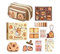 Special Pencil Case, Capybara Pencil Box, Capybara Design Pencil Case, Capybara Pencil Holder, Capybara Girls Pencil Box, Soft and Big Capacity Pencil Case for Pencils, Pens, Boys, Girls, Erasers