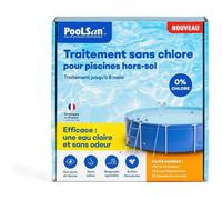 Spécial Piscine Hors-Sol - Solution sans Chlore - pour Une Désinfection Totale - Jusqu'à 6 Mois - Elaboré en Europe
