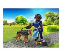 Special Plus Policier Avec Chien De Recherche 71162 Multicolore TU
