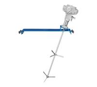 Special Pneumatic Mixer for Oil Drums, 50-1500 Free Speed, Air Consumption of 280L/min,Gallon Pneumatic Paint Mixer, Small Diameter Drum Mixer for Paints, Glues and Coatings